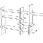 Чертеж Полка Аурум 4 BMS