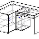Схема сборки Компьютерный угловой стол Ники 5 BMS