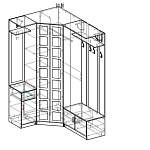 Схема сборки Угловая прихожая 31 BMS