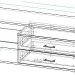 Чертеж Тумба ТВ-2 M BMS