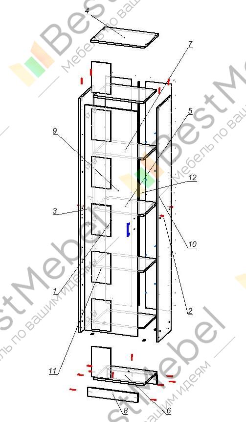 Пенал венеция 50 инструкция по сборке